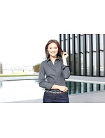 Daiber JN 641 Popelínová business halenka s dlouhým rukávem 02.0641 royal Daiber JN 641 Popelínová business halenka s dlouhým rukávem 02.0641 royal