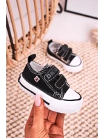 Dětské Tenisky Na Suchý Zip BIG STAR model 21545391 Černé - Big Star Shoes Dětské Tenisky Na Suchý Zip BIG STAR model 21545391 Černé - Big Star Shoes