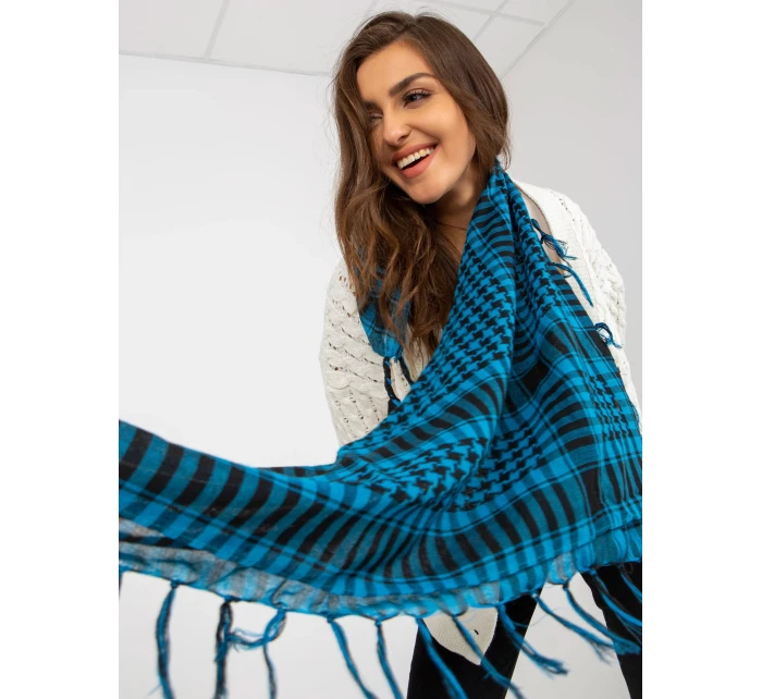 Dámský šátek AT CH model 21307985 modrý - FPrice