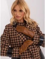 Rękawiczki AT RK model 19367618 jasny brązowy - FPrice