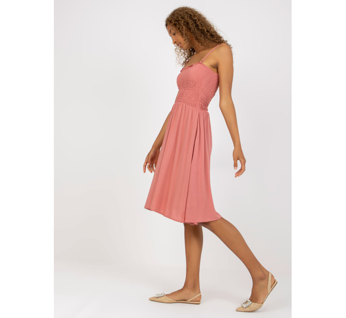 Šaty model 17523869 tmavě růžové - FPrice