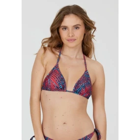 Dámský vršek plavek Cruz Monica W Triangle Printed Bikini Top