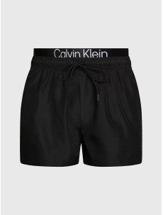 Pánské plavky KM0KM00947 BEH černé - Calvin Klein
