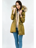 DAMSKA PARKA ZIMOWA NA MISIU model 21242295 - S'WEST