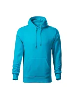 Malfini Cape Free M MLI-F1344 tyrkysová mikina