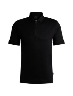 Pánská polokošile  11 NERO slim fit černá model 21350237 - Boss