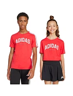 Adidas Codes Dětské tričko Collegiate Graphic red JI6673 Adidas Codes Dětské tričko Collegiate Graphic red JI6673