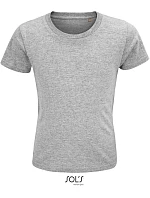 SOL'S Crusader Kids Dětské tričko z bio bavlny 25.3580 grey melange SOL'S Crusader Kids Dětské tričko z bio bavlny 25.3580 grey melange