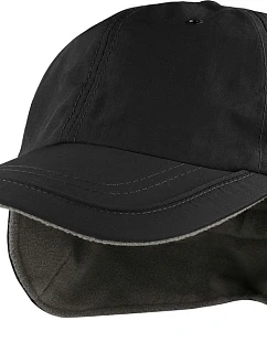6 panelová kšiltovka s ochranou uší black model 22479570 - Atlantis Headwear