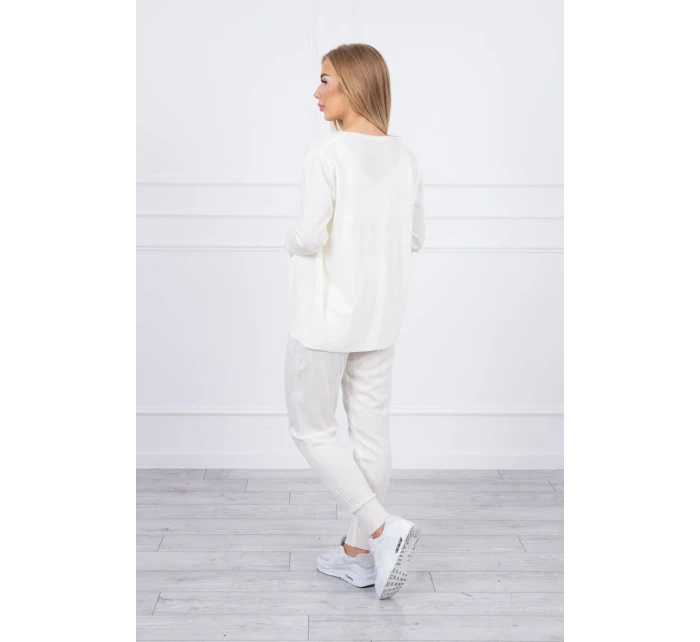 Sada svetrů 3-dílná ecru Sada svetrů 3-dílná ecru