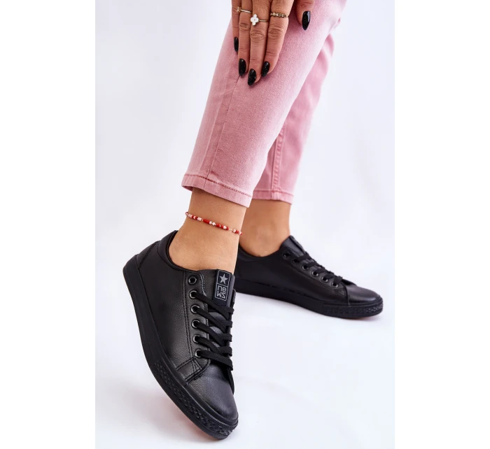 Dámské klasické kožené tenisky Černé Misima Dámské klasické kožené tenisky Černé Misima