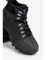 Zateplené Pánské Trekingové Boty Černé model 21679483 - EVENTO