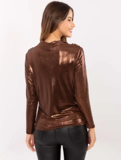 Bluzka DHJ BZ model 21441234 brązowy - FPrice