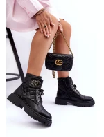 Dámské Pracovní Boty S Dekorací, Černá Toye Dámské Pracovní Boty S Dekorací, Černá Toye