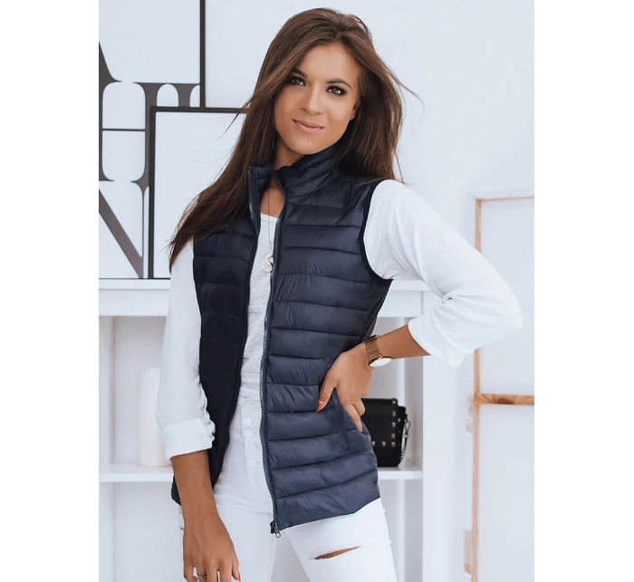 Dámská tmavě modrá vesta ROSILA FashionStreet TY2583z
