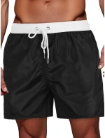 FashionStreet pánské černobílé šortky SX2513