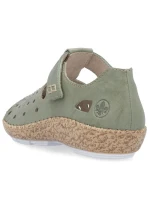 damskie na  zielone model 22033791 - Rieker