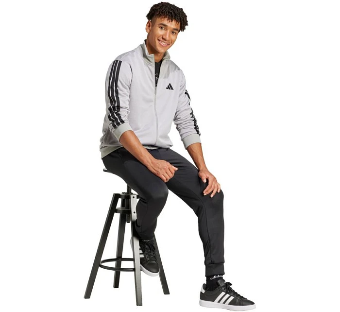 Tepláková souprava adidas Sportswear Basic se třemi pruhy a francouzským froté M JI8876 Tepláková souprava adidas Sportswear Basic se třemi pruhy a francouzským froté M JI8876