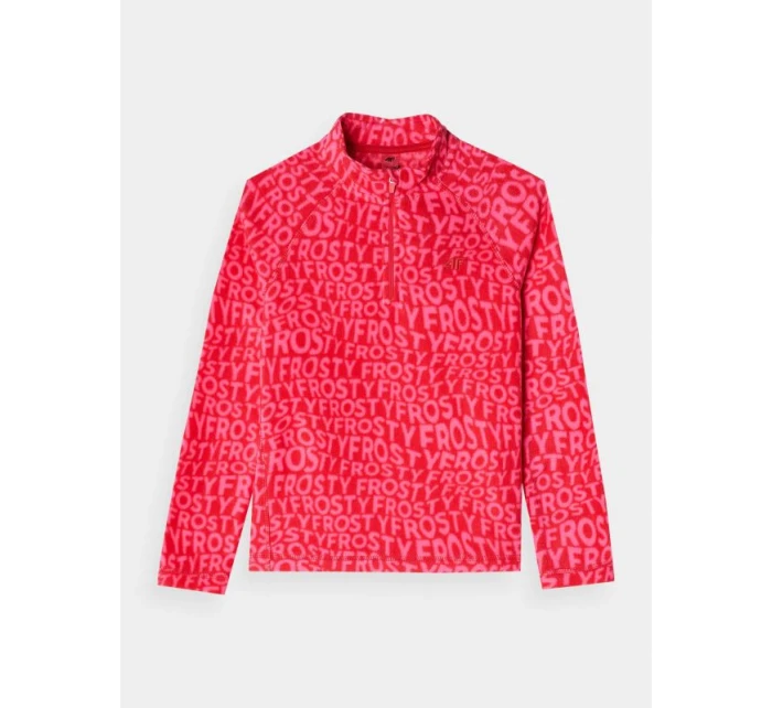 Dívčí fleecové termoprádlo (top) 4F Junior 4FJWAW24UFLEF051-62A