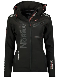 Zeměpisná oblast Norsko REINE BLACK-BLACK LADY Softshell 2601 DBC Black / Black (WW7043F/GN Black / Black)/wu8088