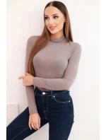 Dámská svetr z kašmíru s rolákem a dlouhým rukávem fango