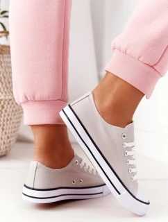 Dámské Klasické Tenisky Šedé model 21558085 - Boto