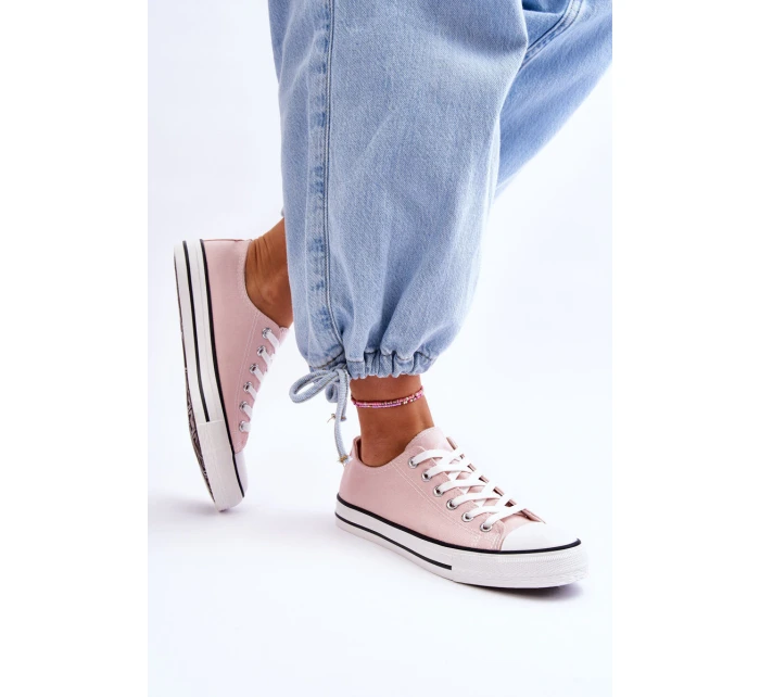 Klasické nízké dámské tenisky Světle růžová Vegas Klasické nízké dámské tenisky Světle růžová Vegas