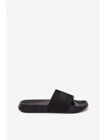 Pánské Pantofle Na Pěnové Podešvi Big Star SS174356 Černé Pánské Pantofle Na Pěnové Podešvi Big Star SS174356 Černé