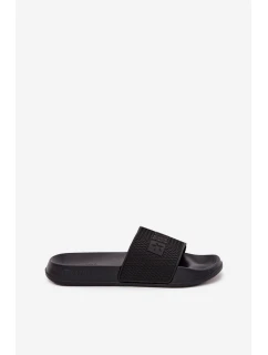 Pánské Pantofle Na Pěnové Podešvi Big Star SS174356 Černé