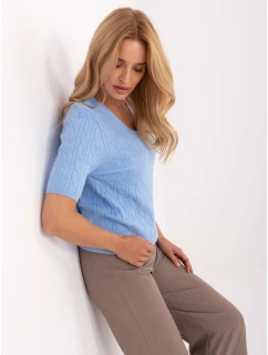 Sweter PM SW B model 21305643 jasny niebieski - FPrice