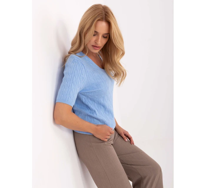 Sweter PM SW B model 21305643 jasny niebieski - FPrice