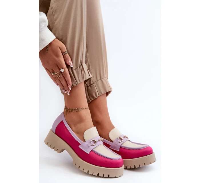 Dámské kožené mokasíny Zazoo , béžová Dámské kožené mokasíny Zazoo , béžová