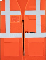 Korntex KXCMMF – Larisa Multifunkční síťovaná vesta 76.CMMF hi vis orange