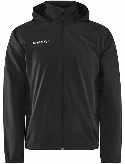 Craft Teamwear Evolve Rain Jacket Jr Lehká dětská bunda do deště 82.5042 black