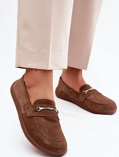 Kožené model 22125838 Barefoot Z hnědé - Zazoo