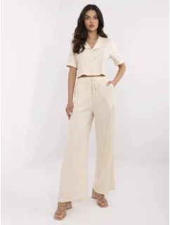 NM SP kalhoty model 21041009 světle béžové - FPrice