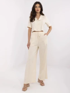 NM SP kalhoty model 21041009 světle béžové - FPrice