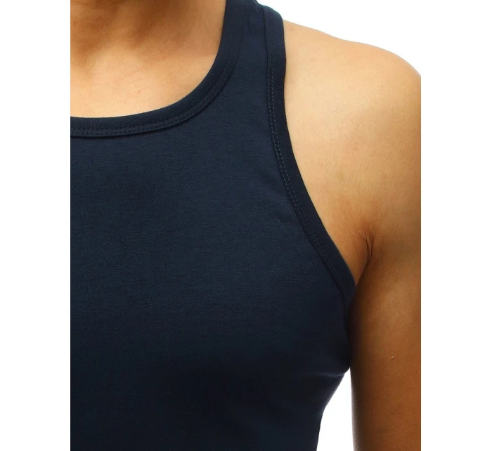 Pánské tílko bez potisku tmavě modré Dstreet model 21962191 - FashionStreet