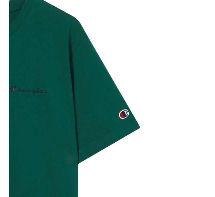 Pánské tričko Champion SS Tee green 221798 GS584 pánské