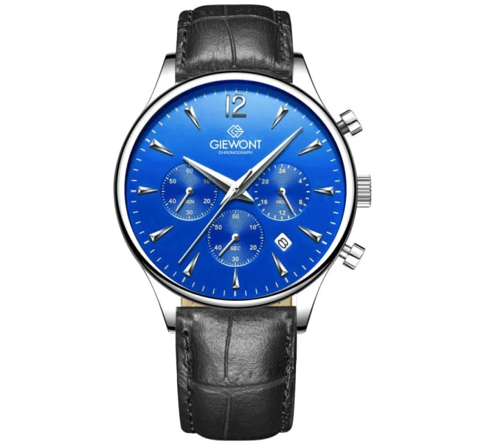 Pánské hodinky Giewont Chronograph Sapphire Black and Blue GW6310-A3 Pánské hodinky Giewont Chronograph Sapphire Black and Blue GW6310-A3