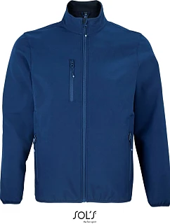 SOL'S Falcon Men Pánská 3-vrstvá softshellová bunda  blue model 22519574