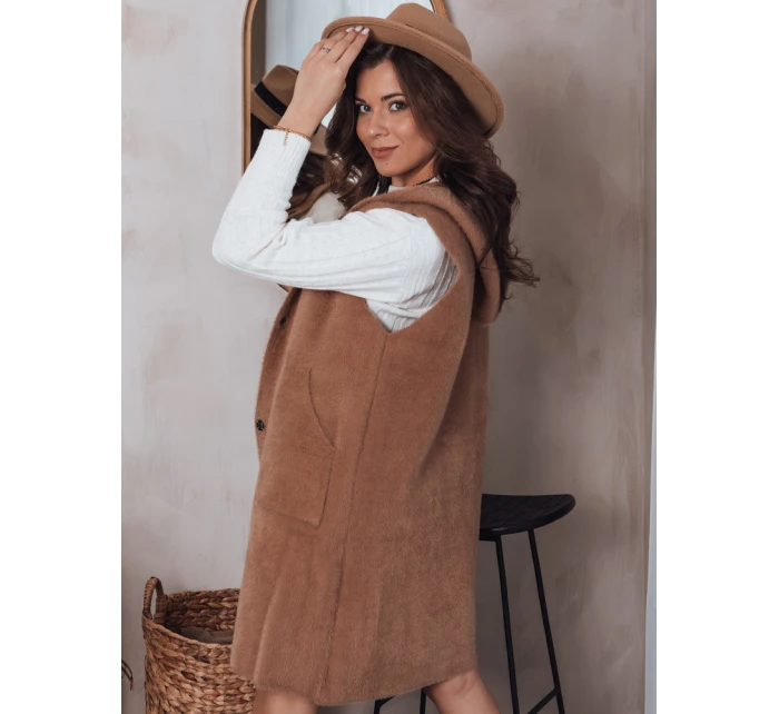 Dámská vesta camel Dstreet model 21972237 - FashionStreet