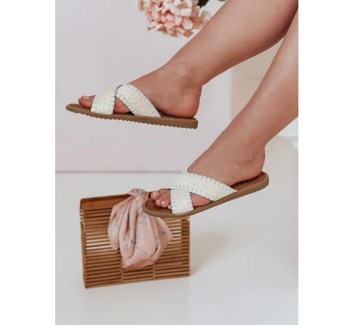 Dámské žabky white model 21989179 - Dstreet
