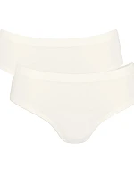 Dámské kalhotky GO Sense Hipster 2P - WHITE - bílé 00GZ - SLOGGI