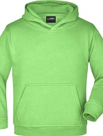 Daiber JN 47K Dětská mikina s kapucí 02.047K lime green
