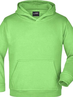 JN Dětská mikina s kapucí 02.0 lime green model 22525558 - Daiber
