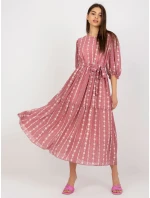 Sukienka LK SK 508963 1.38 ciemny różowy