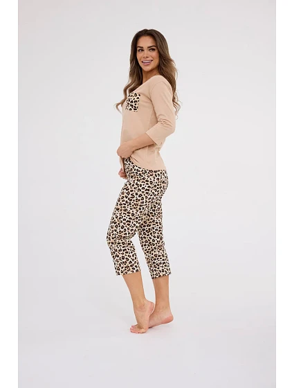 DÁMSKÉ PYŽAMO DR model 21175247 PANTHER 4 BIG - Cornette DÁMSKÉ PYŽAMO DR model 21175247 PANTHER 4 BIG - Cornette