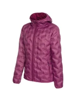 Dámská péřová bunda s kapucí Viking Lady ve fialové barvě model 21767841