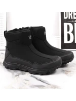 DK Jr DK58A nepromokavé zateplené sněhové boty černé DK Jr DK58A nepromokavé zateplené sněhové boty černé
